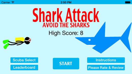 Shark Attack: Avoid the Sharks