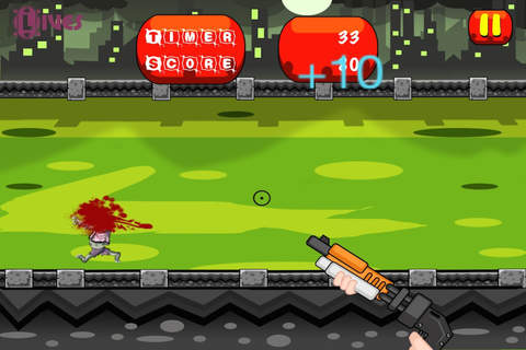 A Halloween Zombie Brain Shooter – Shot Gun Target Attack screenshot 4