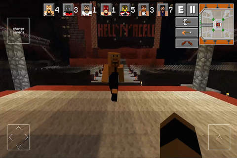 Wrestling Mania - Block Battle Cage Arena Survival Shooter screenshot 2