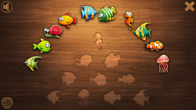 【免費遊戲App】Underwater Animal Puzzles for Kids-APP點子