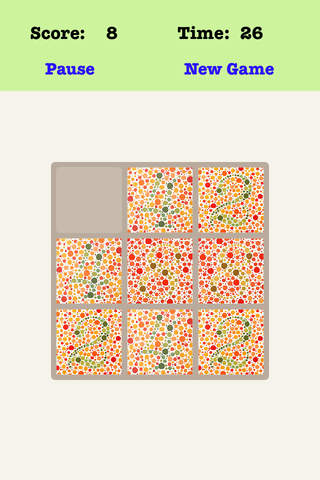 Color Blind 3X3 - Merging Number Blocks And  Playing With Piano Music screenshot 3