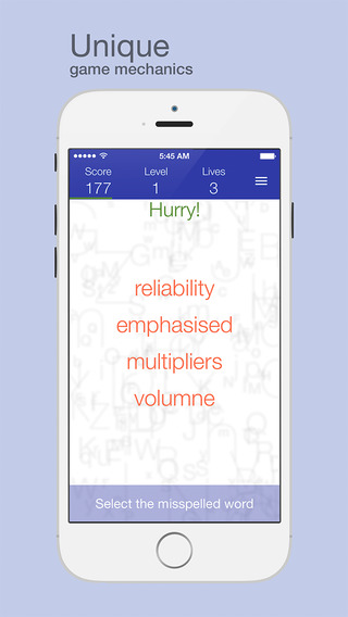 【免費遊戲App】Find the Mistake: English — improve your vocabulary, spelling and attention-APP點子