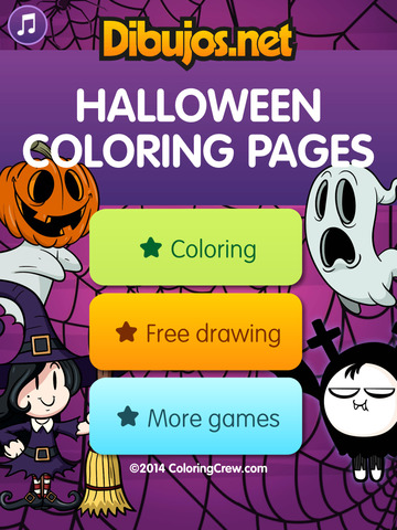 【免費教育App】Halloween Coloring Pages-APP點子