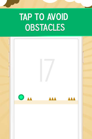 Bouncing Red Ball Zig Crack Zag Battle - Stay On The Road screenshot 2