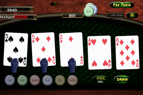 888 Texas Mafia Casino Poker - Grand card betting game screenshot 2