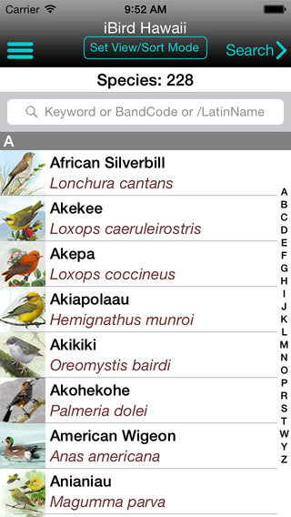 iBird Hawaii Guide to Birds