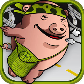 Ninja Pig Fun! LOGO-APP點子