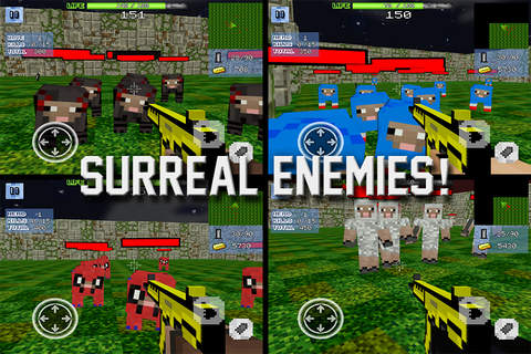 Goat Killing Spree 3D - Gun Survival FPS Mine Mini Game screenshot 3