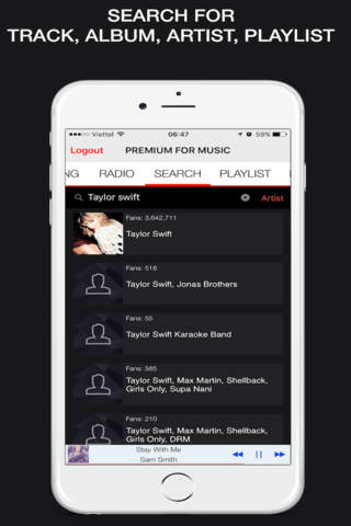 Unlimited Premium Music player and Streamer for Deezer screenshot 3
