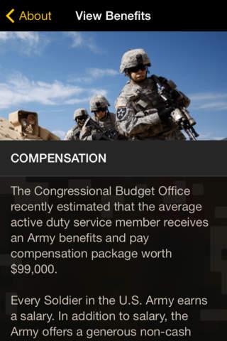 U.S. Army Career Navigator screenshot 4