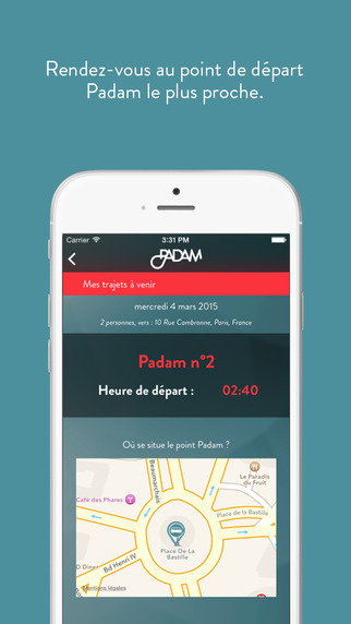 【免費旅遊App】Padam, transport de nuit à Paris-APP點子