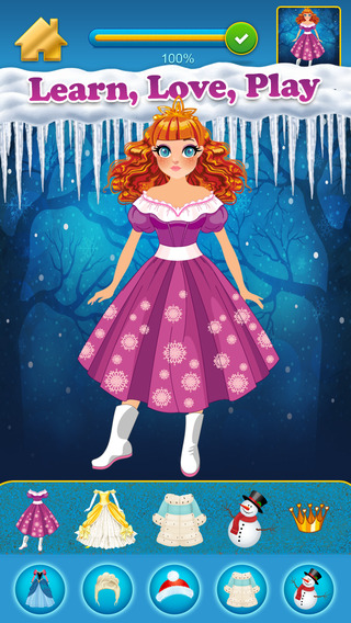 My Own Fab Snow Princess Fashion Copy Closet - Awesome Dress Salon For BFFs Free