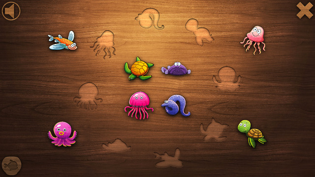 【免費遊戲App】Underwater Animal Puzzles for Kids-APP點子