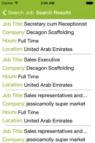 Gulf Job Finder screenshot 3