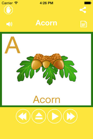 Autumn Season Learning For Kids Using Flashcards and Sounds-A toddler educational weather learning screenshot 2