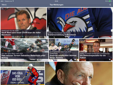 【免費運動App】Hockeyweb - die neue Eishockey App-APP點子