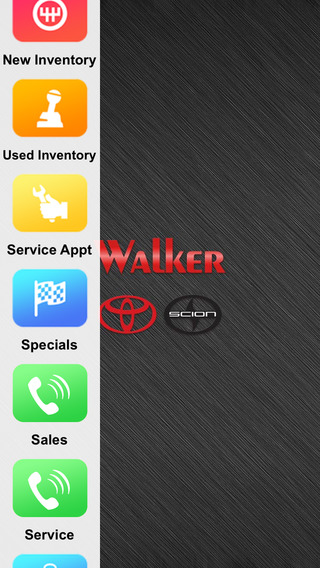 Walker Toyota Scion Dealer App