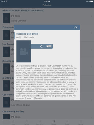 Televisión de El Salvador Guía para iPad screenshot 3