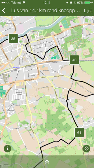 【免費交通運輸App】Fietsknooppunten planner Vlaanderen - fiets langs de mooiste routes-APP點子