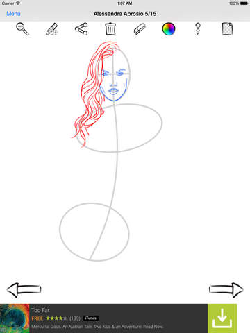 【免費旅遊App】Learn To Draw : VS Fashion Models-APP點子