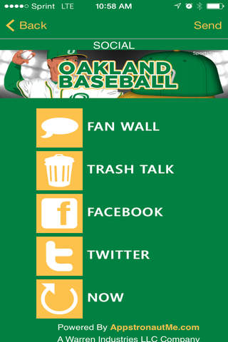 Baseball STREAM+ - Oakland Athletics Edition screenshot 3