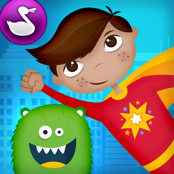 Superhero Comic Book Maker - by Duck Duck Moose LOGO-APP點子