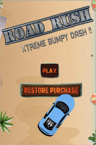 Road Rush - Xtreme Bumpy Dash! screenshot 2