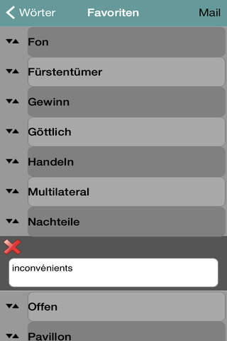 Französisch - Deutsch Wörterbuch screenshot 4