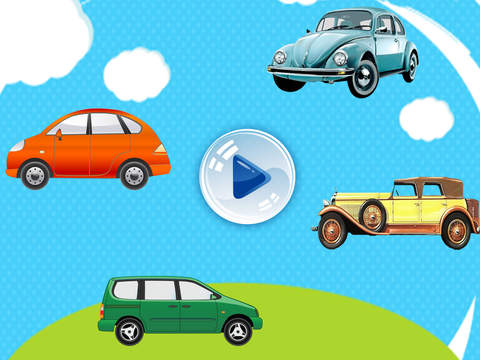 Скриншот из Cars puzzles for kids HD Lite Free - preschool and kindergarten Educational Jigsaw Puzzle games for toddlers age 2 & 3