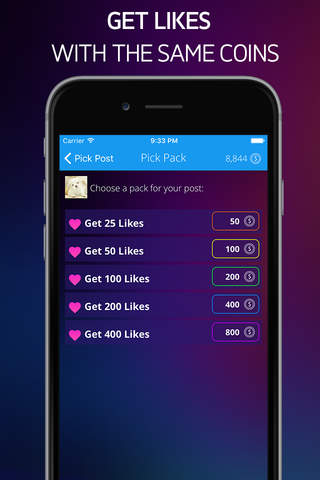 Social Gain - More Likes & Followers for Instagram screenshot 3