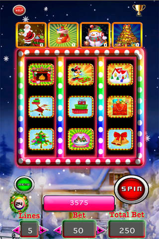 Microgaming's Christmas Deck The Halls Slot screenshot 2