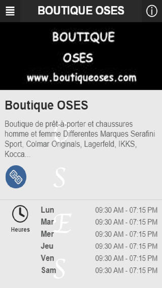 【免費商業App】Boutique OSES-APP點子