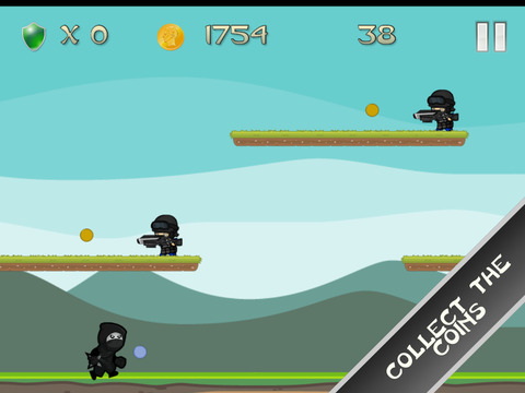 【免費遊戲App】NinjaGame Pro: An Endless Adventure-APP點子