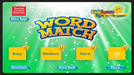 【免費教育App】Word Match: Kids Learn Sight Words Games-APP點子