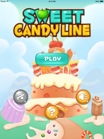 【免費遊戲App】Sweet Candy Line-APP點子