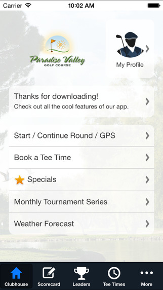 【免費運動App】Paradise Valley Golf Course-APP點子