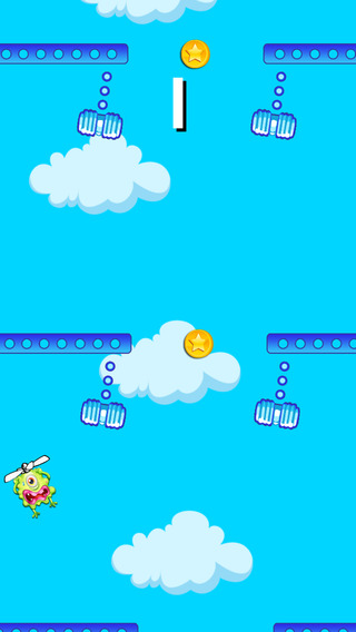 【免費遊戲App】Monster Fly Copters-APP點子