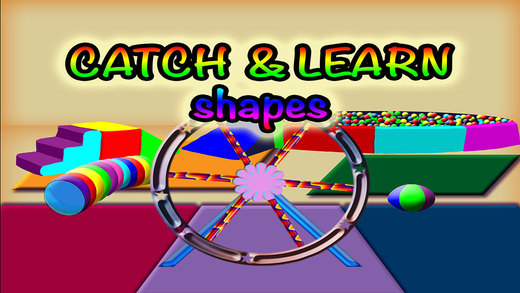 Basic Shapes Preschool Learning Experience Catch Game
