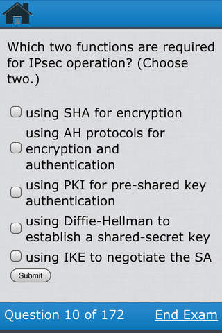 Cisco 640-554 (CCNA SECURITY) - Certification App screenshot 4