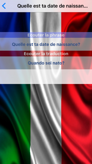 France Italie Phrases - Français Italien Audio Voix