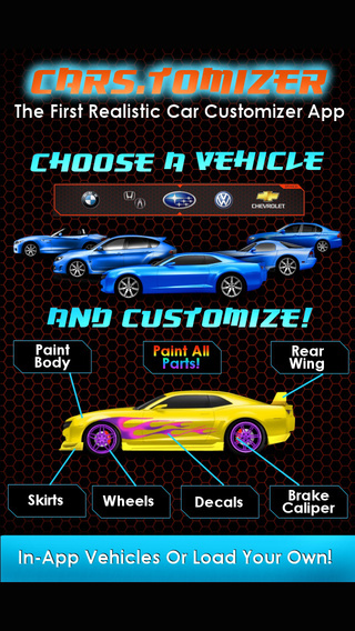 Cars.tomizer - Customize Your Ride
