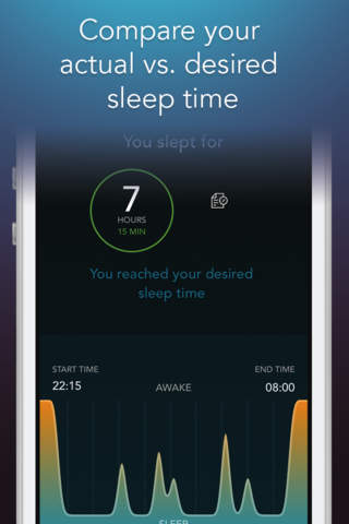 Sleep Science HQ: alarm clock screenshot 2