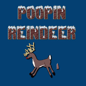 Poopin Reindeer LOGO-APP點子