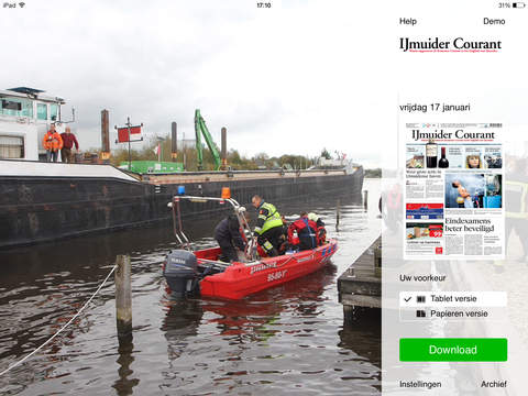 【免費新聞App】IJmuider Courant - digikrant-APP點子