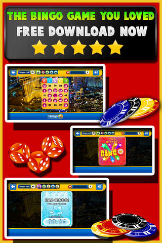 BINGO CASINO LAS VEGAS - Play Online Casino and Gambling Card Game for FREE ! screenshot 3