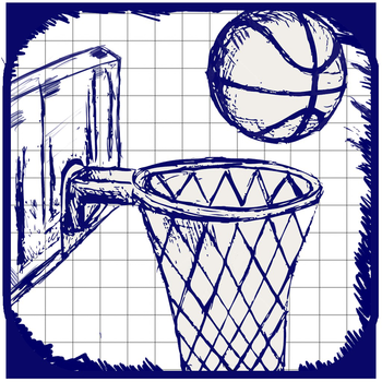 Dropshots: Doodle Basketball Throw Pro LOGO-APP點子