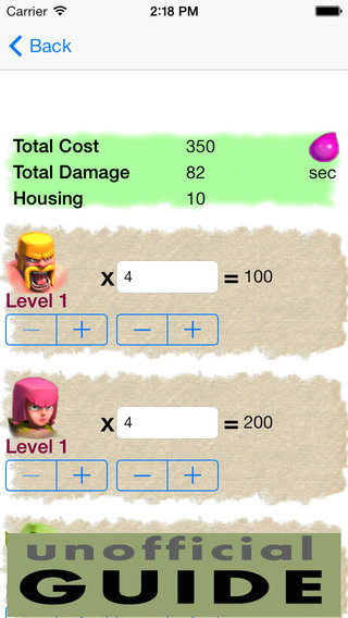 【免費工具App】Calculator - for Clash of Clans-APP點子