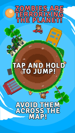 【免費遊戲App】` Angry Zombie Go Kart Road Race Free - Jumpy 8 Bit Pixel Edition by Top Crazy Games-APP點子