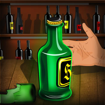 Bar Fight Finger Knife Agility : The drinking dangerous game - Gold Edition LOGO-APP點子