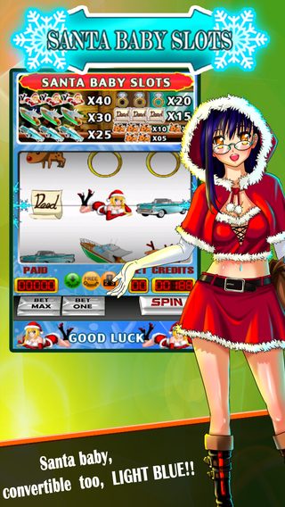 【免費遊戲App】Santa Baby Slots - Platinum, Yachts, and '54 convertibles -  Free Casino Game-APP點子